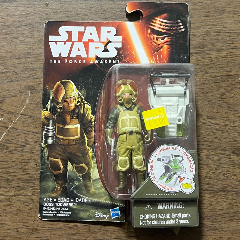 Star Wars: The Force Awakens 3.75" Figure - Goss Toowers - Sealed Action Toy New